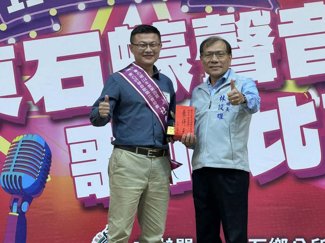 學員成果｜2025 東石蠔聲音歌唱比賽冠軍頒獎照片